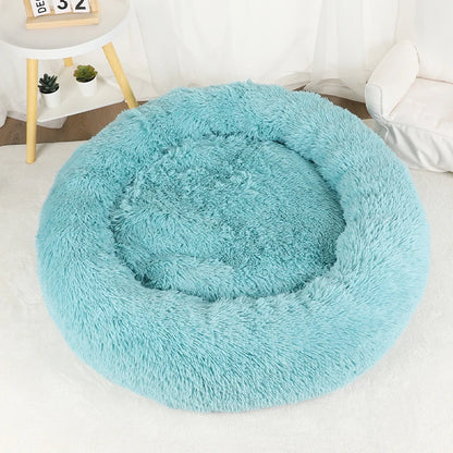Cama Caliente Donut para Perros - Suave y Confortable (Anti-Ansiedad y Relajación )