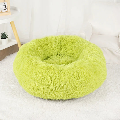 Cama Caliente Donut para Perros - Suave y Confortable (Anti-Ansiedad y Relajación )